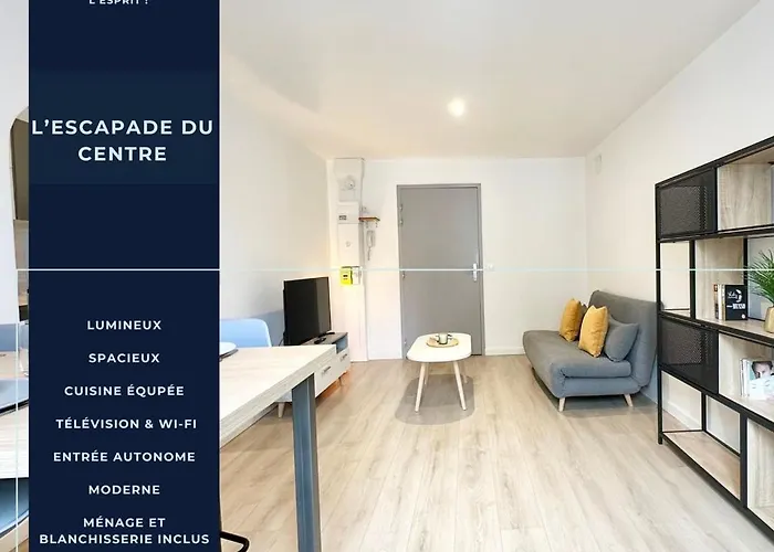 L'escapade Du Centre - Hyper Centre - Cosy Apartment *